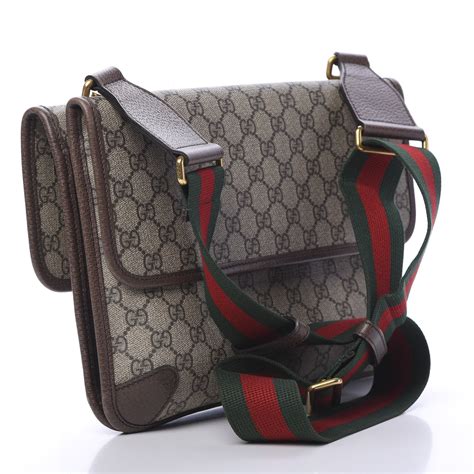 gucci vintage web messenger bag|farfetch gucci messenger bags.